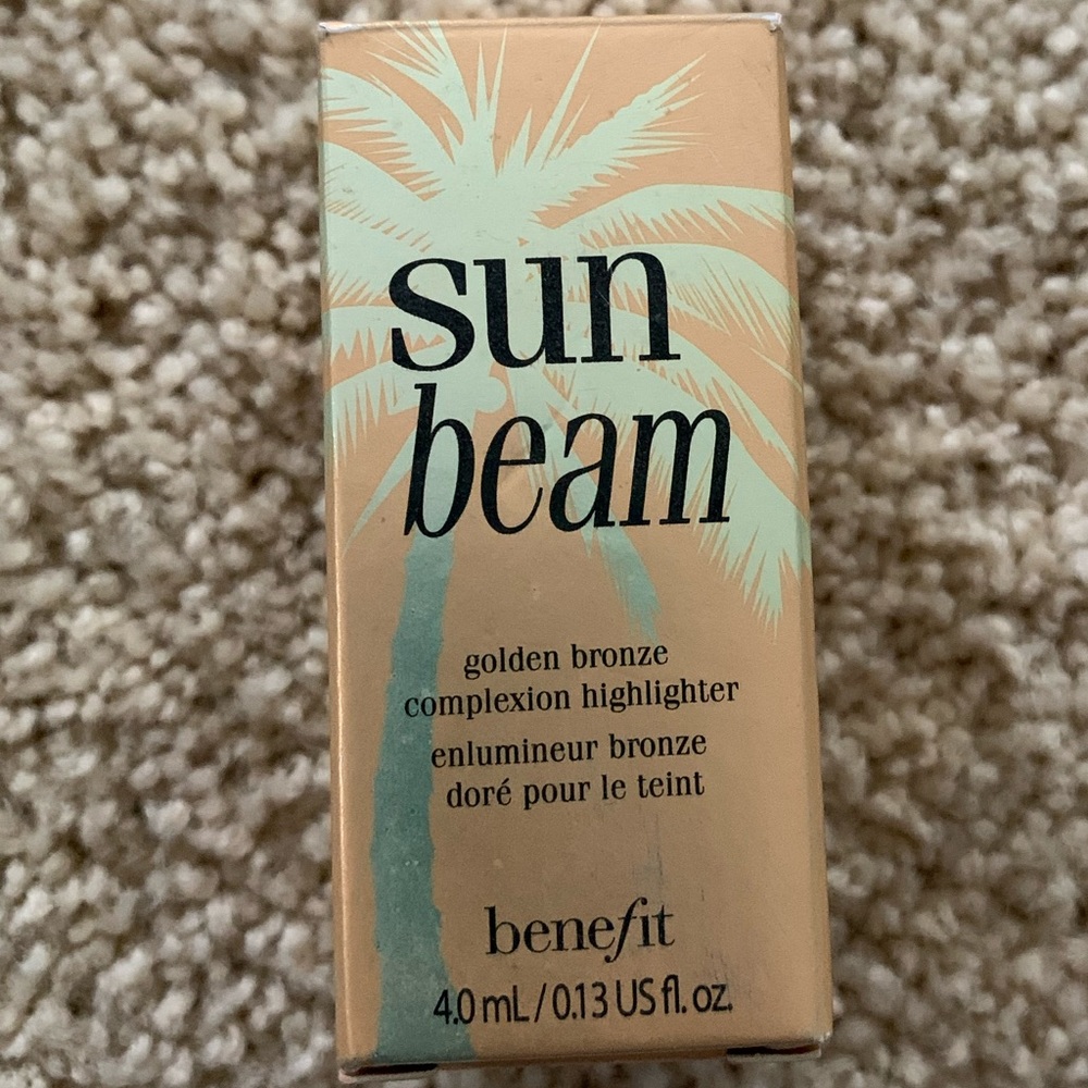NEW Mini Sun Beam Golden Bronze Liquid Highlighter
